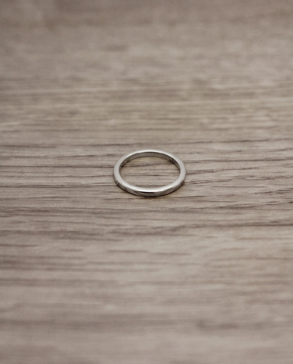 CB Design Smooth slät vigselring 2,0 mm i platina